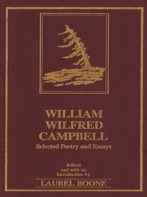 cover image of William Wilfred Campbell